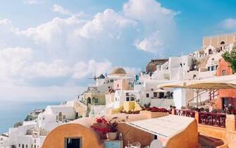 Wallpaper City Architecture Buildings Oia