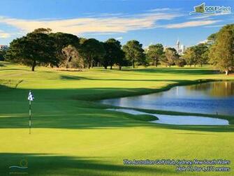 Golfselect Golf Wallpaper The Australian Club Hole Par