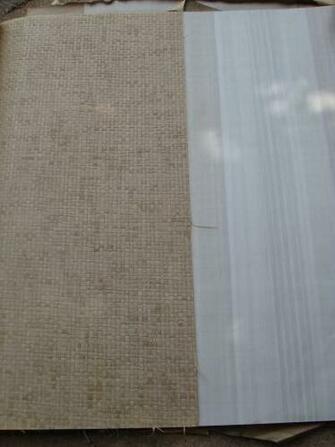 Raymond Waites Precious Metals Wallpaper Samples Grass Cloth Altered