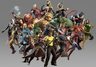 Marvel Characters Labovedadefuego Spot Jpg