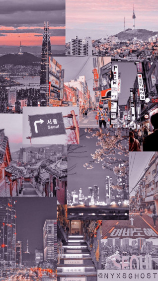 Korea Wallpaper City Scenery iPhone Korean Aesthetic