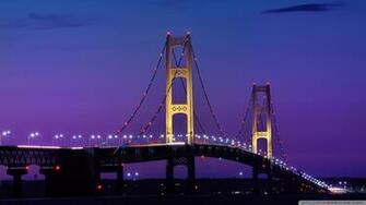 Mackinac Bridge Michigan 4k HD Desktop Wallpaper For Ultra