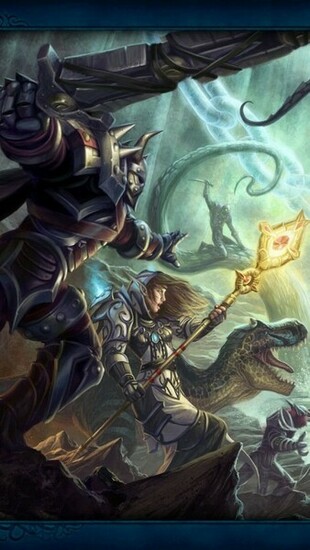 World Of Warcraft Dungeon Companion Game Wallpaper iPhone