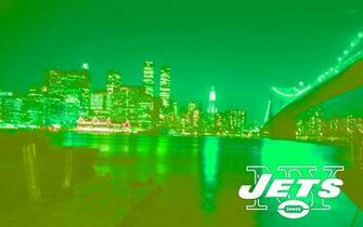 New York Jets On Ny Skyline Jpg