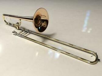 Cool 3d Wallpaper HD Desktop Trombone