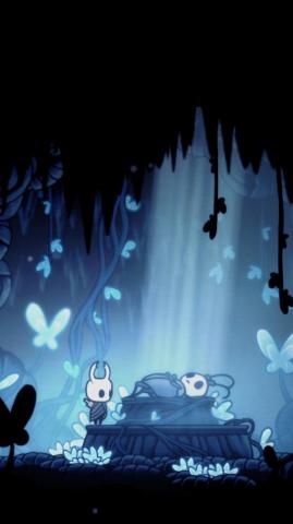 3d iPhone Wallpaper On Hollow Knight