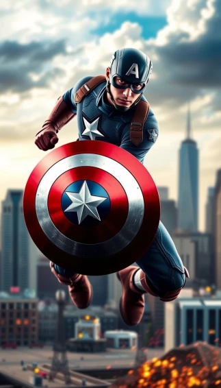 Captain America Mobile Wallpaper