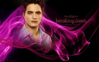 Edward Cullen Breaking Dawn Twilight Series Wallpaper