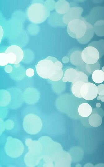 Android Wallpaper Blue Bubbles Bokeh Ultra Pixel Shots