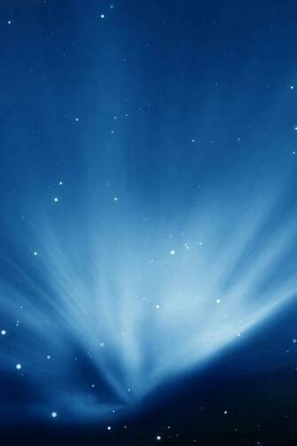 Sky Blue Aurora iPhone Wallpaper Background And Theme