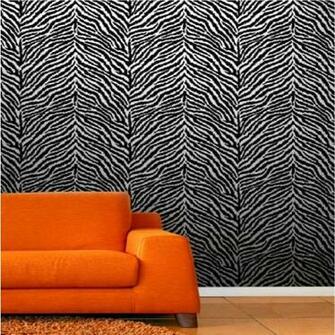 Wallpaper Debona Masai Zebra Print