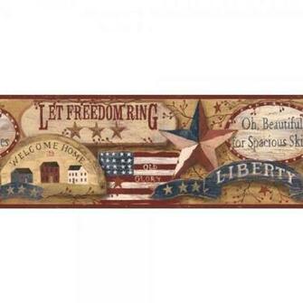 Country Book Americana Border Rf3638bd