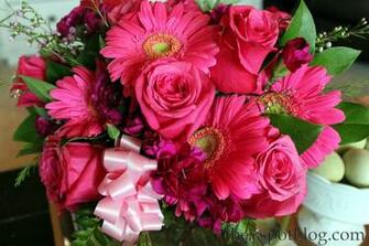 Better Homes And Gardens Ftd Florist Flowers Pink Roses Gerber