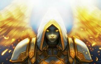 Wallpaper Light World Of Warcraft Game Wow Priest Healer