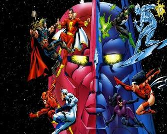 Dc Vs Marvel Wallpaper