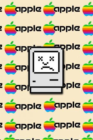 Retro Mac iPhone Wallpaper By Lindsaycookie
