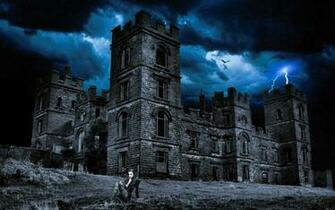 Creative Home Wallpaper Ghost House Pictures Horror Image Of Houses