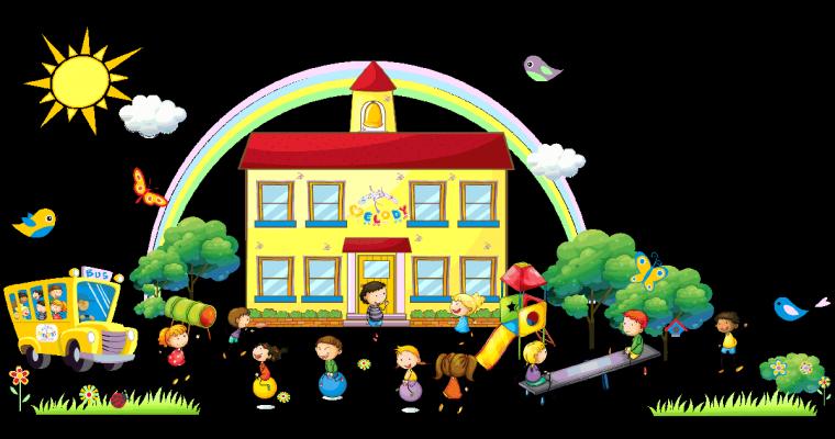 Kindergarten Clipart Wallpaper Transparent