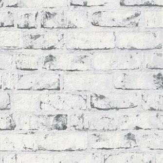 White Washed Brick Wallpaper