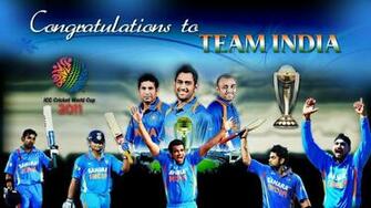 Indian Cricket Team Full HD Quality Image