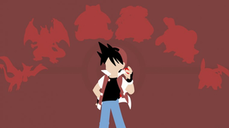 Pokemon Trainer Red Wallpaper