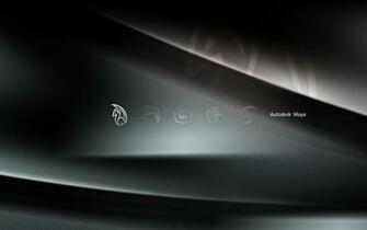 Wallpaper Desktop Red Logos Maya Autodesk Widescreen