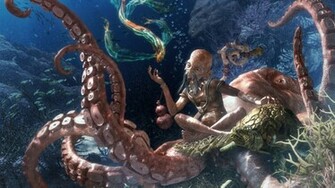 Deep Sea Ghandi Wallpaper iPhone