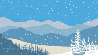 Simple Winter Wallpaper