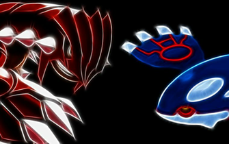 Groudon Vs Kyogre Pokemon Wallpaper