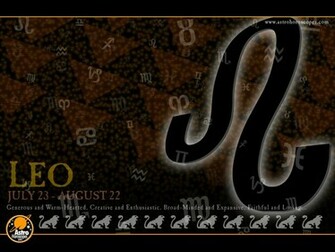 Leo Desktop Wallpaper Astrohoroscopes