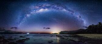 Mesmerizing HD Image Of The Milky Way Wallpaper
