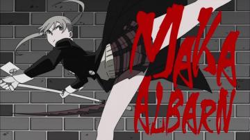 Wallpaper Soul Eater Maka Albarn Alx1s
