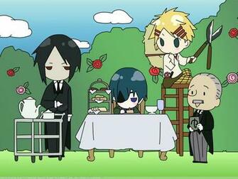 All Male Chibi Ciel Phantomhive Finnian Kuroshitsuji