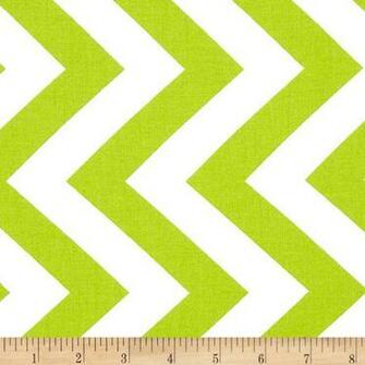 Lime Green Chevron Background Modern Large Zig Zag