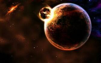 Destruction D Une Plan Te Wallpaper