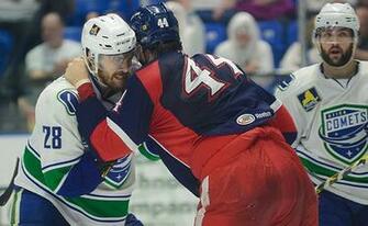 Comets Vs Griffins Games Vancouver Canucks Features
