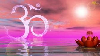 Spiritual Om HD Wallpaper