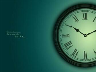 Softwares Clock Desktop Wallpaper HD
