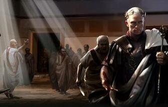 Wallpaper Sword Games Man Rome Total War Caesar Image For
