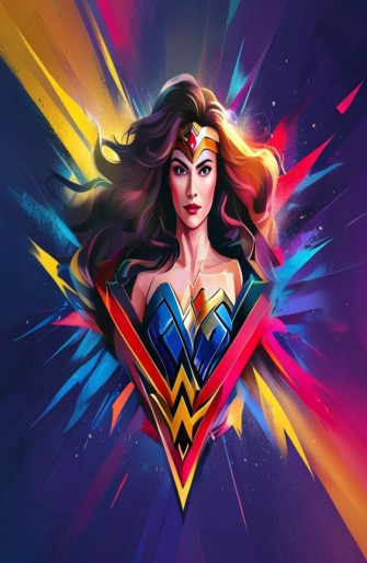 Wonder Woman Logo Wallpaper