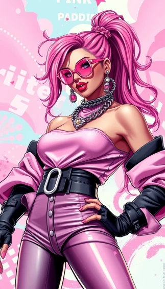Pink Baddie Wallpaper