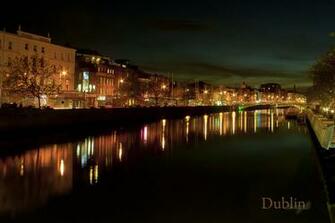 Dublin At Night By Gyovik