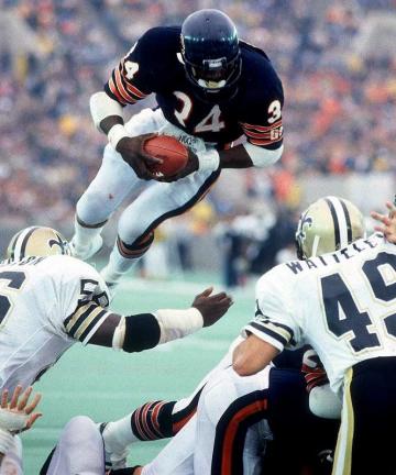 Top Running Backs In Nfl History Team By Bleacher