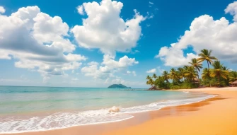 Beach Panorama Wallpaper