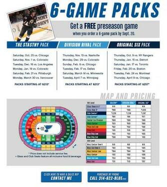 Game Plans St Louis Blues Tickets