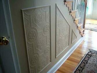 Faux Wainscoting Wallpaper Elegant