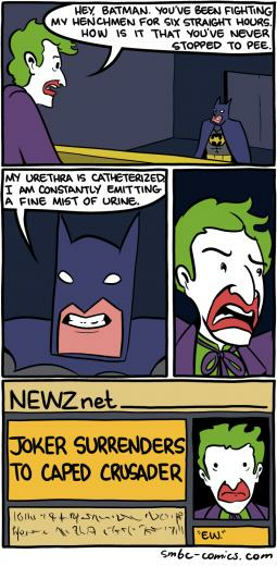 Saturday Morning Breakfast Cereal Batman Funny Smbc