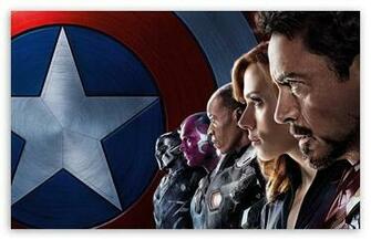 Captain America Civil War Iron Man Team HD Wallpaper For Standard