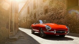 Jaguar E Type Wallpaper