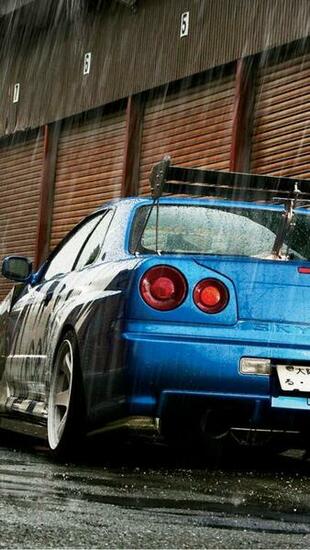 Nissan Skyline Gt R R34 iPhone5 Wallpaper iPhonewallpaper